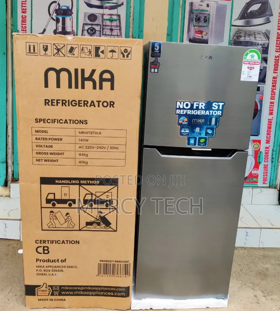 Mika No Frost Refrigerator 19l (Mrnf197xlb)