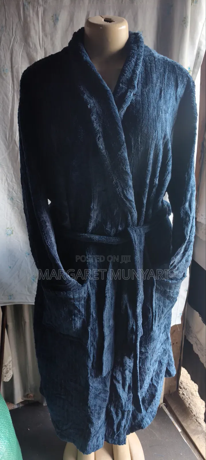 Navy Blue Lounging Garment
