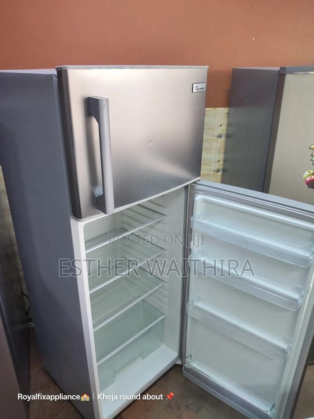 Dark Silver Ramtoms Double Doors Fridge - thumbnail 2