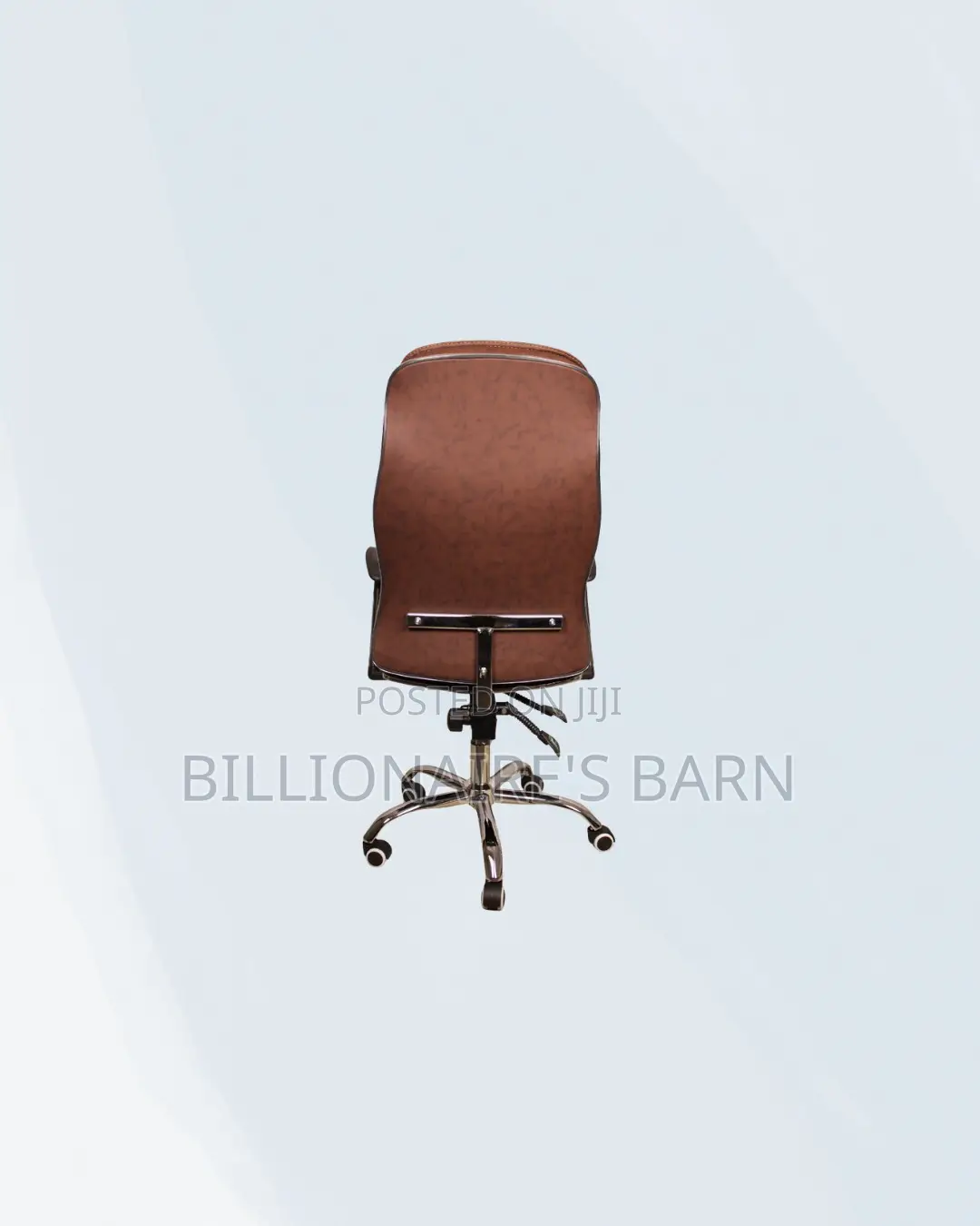 Executive Leather Chair High Back Padded Armrest Seating Solution