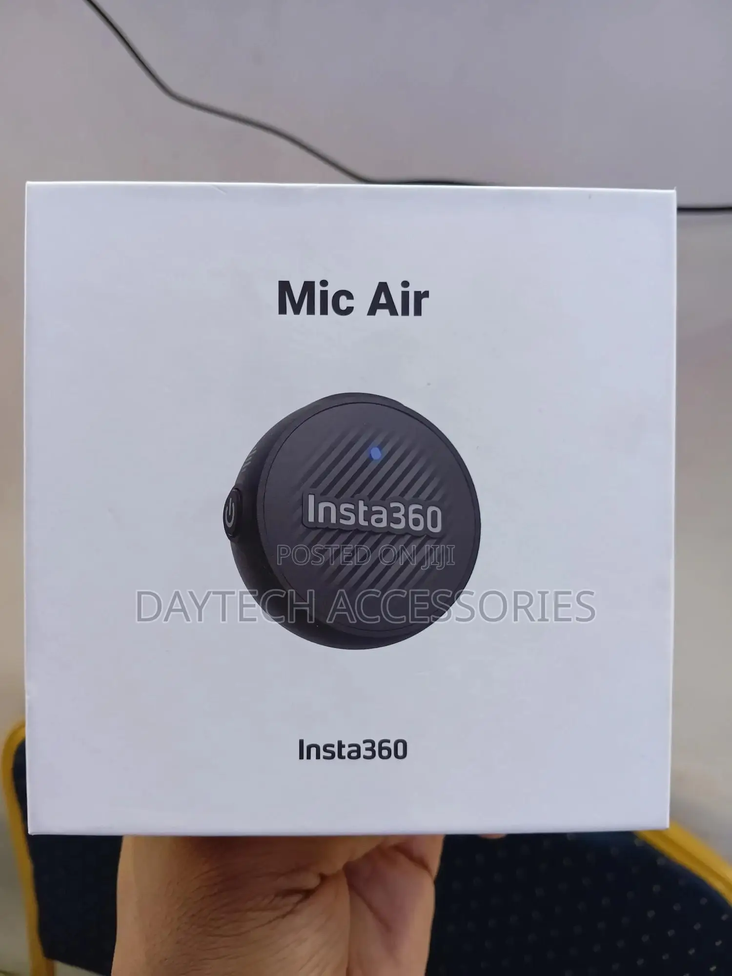 This Is an Insta360 Mic Air Wireless Transmitter.