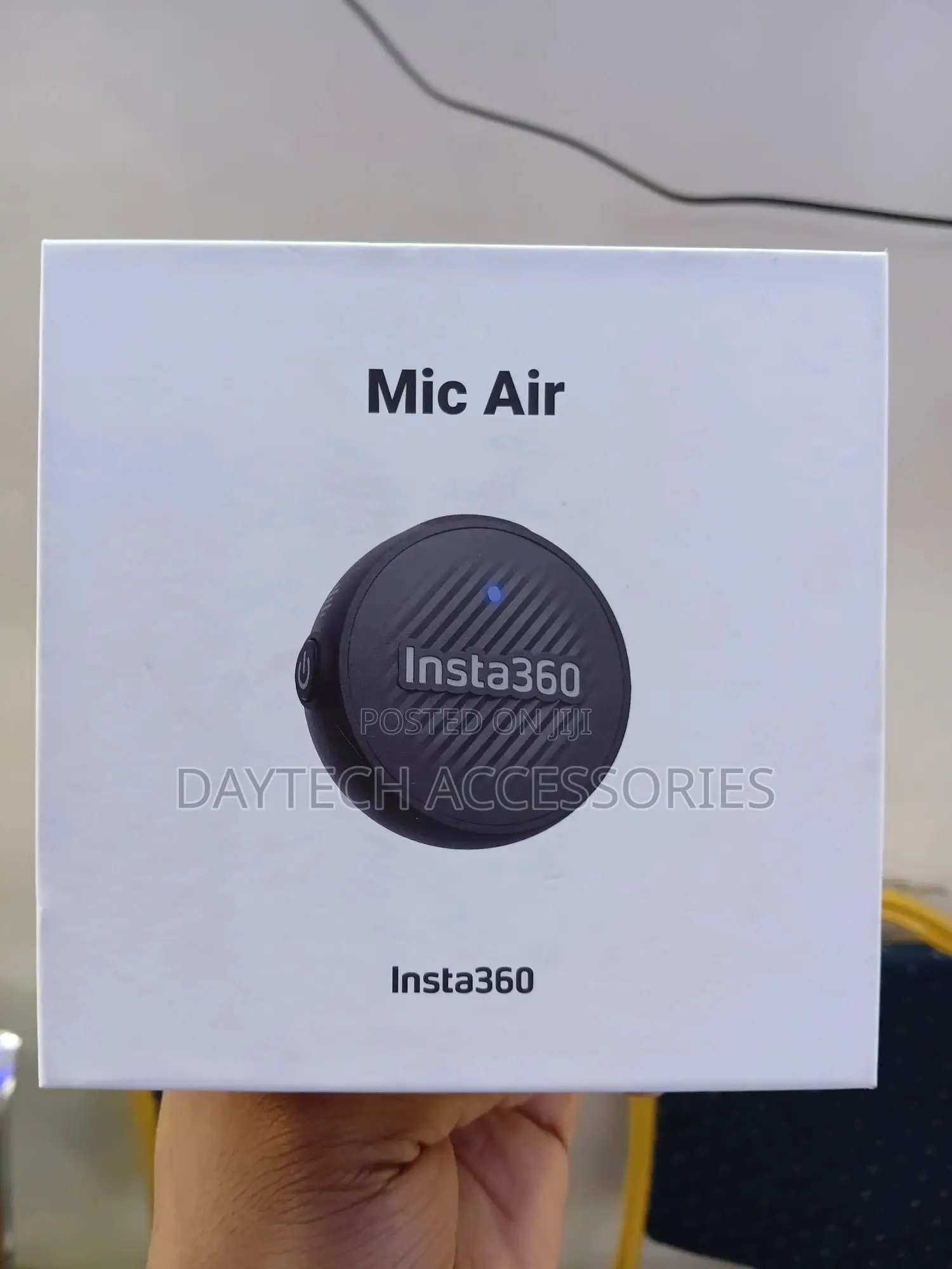This Is an Insta360 Mic Air Wireless Transmitter.