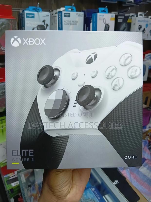 Microsoft Xbox Elite Wireless Controller Series 2 Core in White.