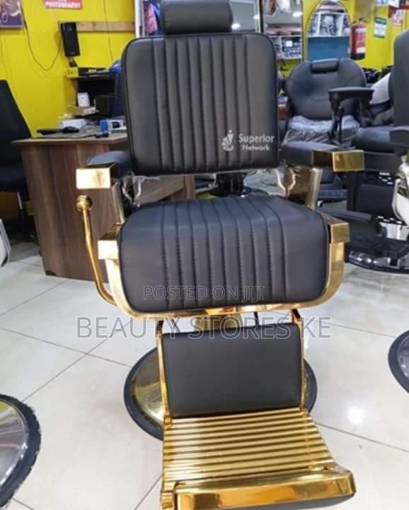 Gold Kingize Barber Chair Vip
