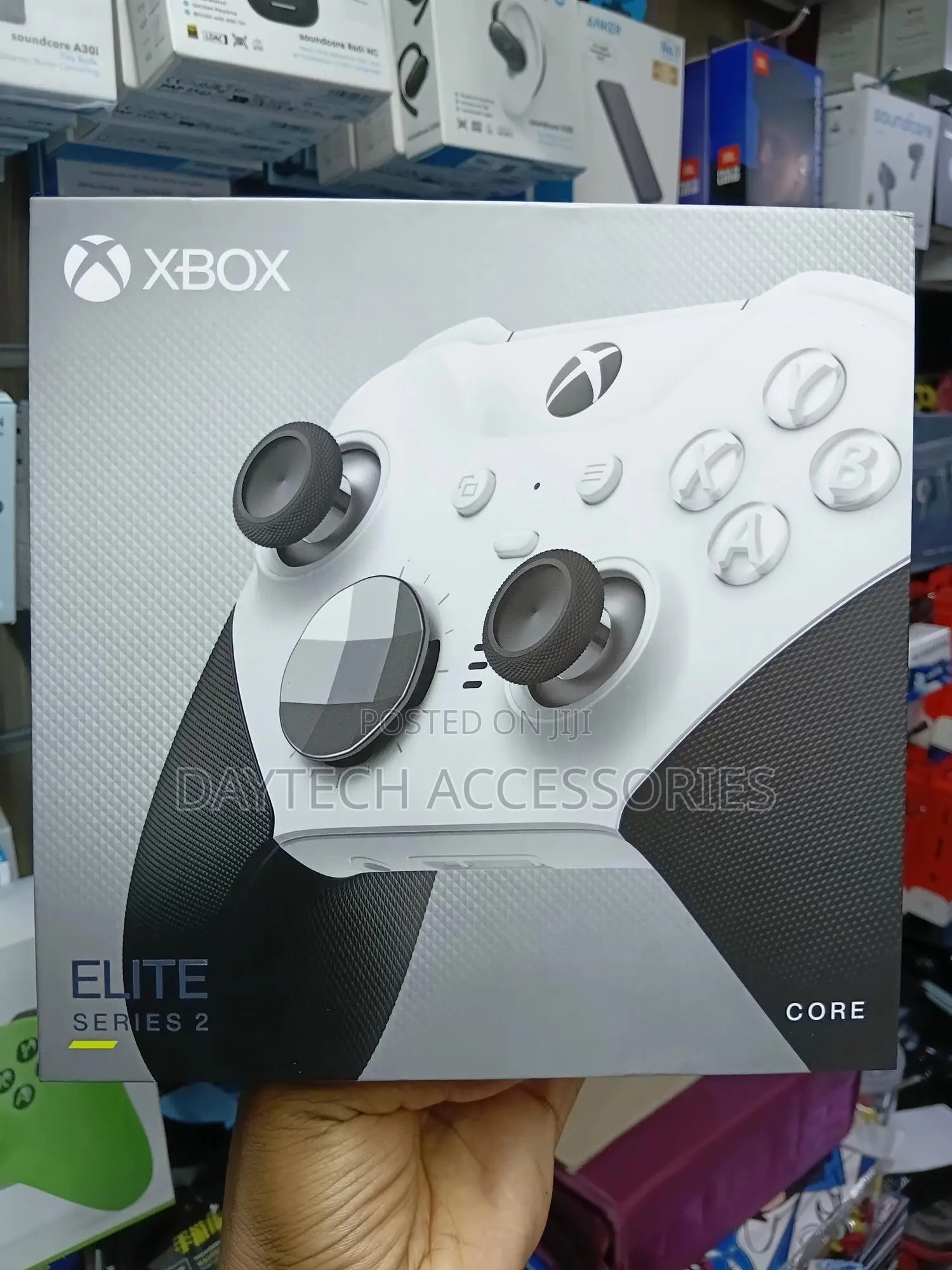 Xbox Elite Wireless Controller Series 2 Core – White (Renewed Premium)