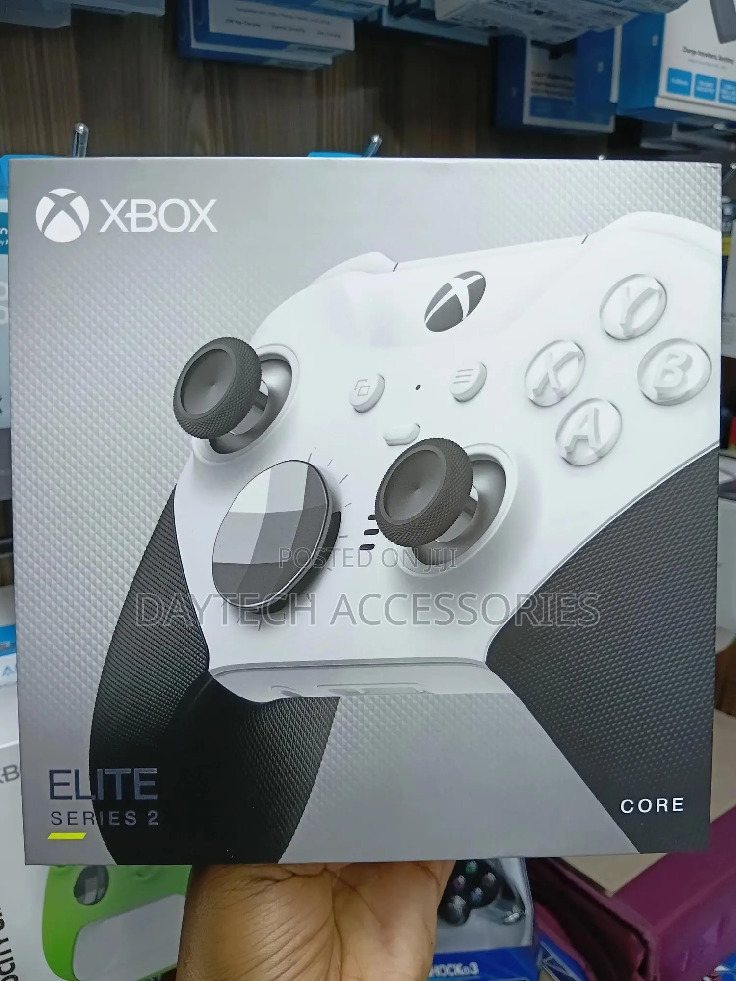 Xbox Elite Wireless Controller Series 2 Core – White (Renewed Premium)