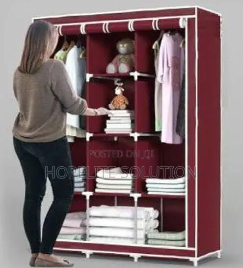 Portable Metallic Wardrobe