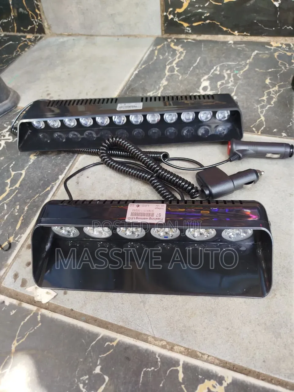 Emergency Les Dashboard Strobe Lights
