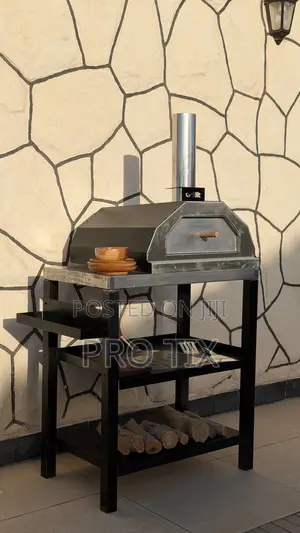 Grande Pizza Oven Charcoal + Stand + Thermometer Bundle