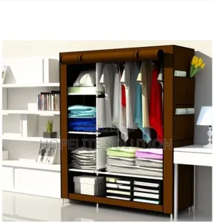2 Column Metallic Wardrobe
