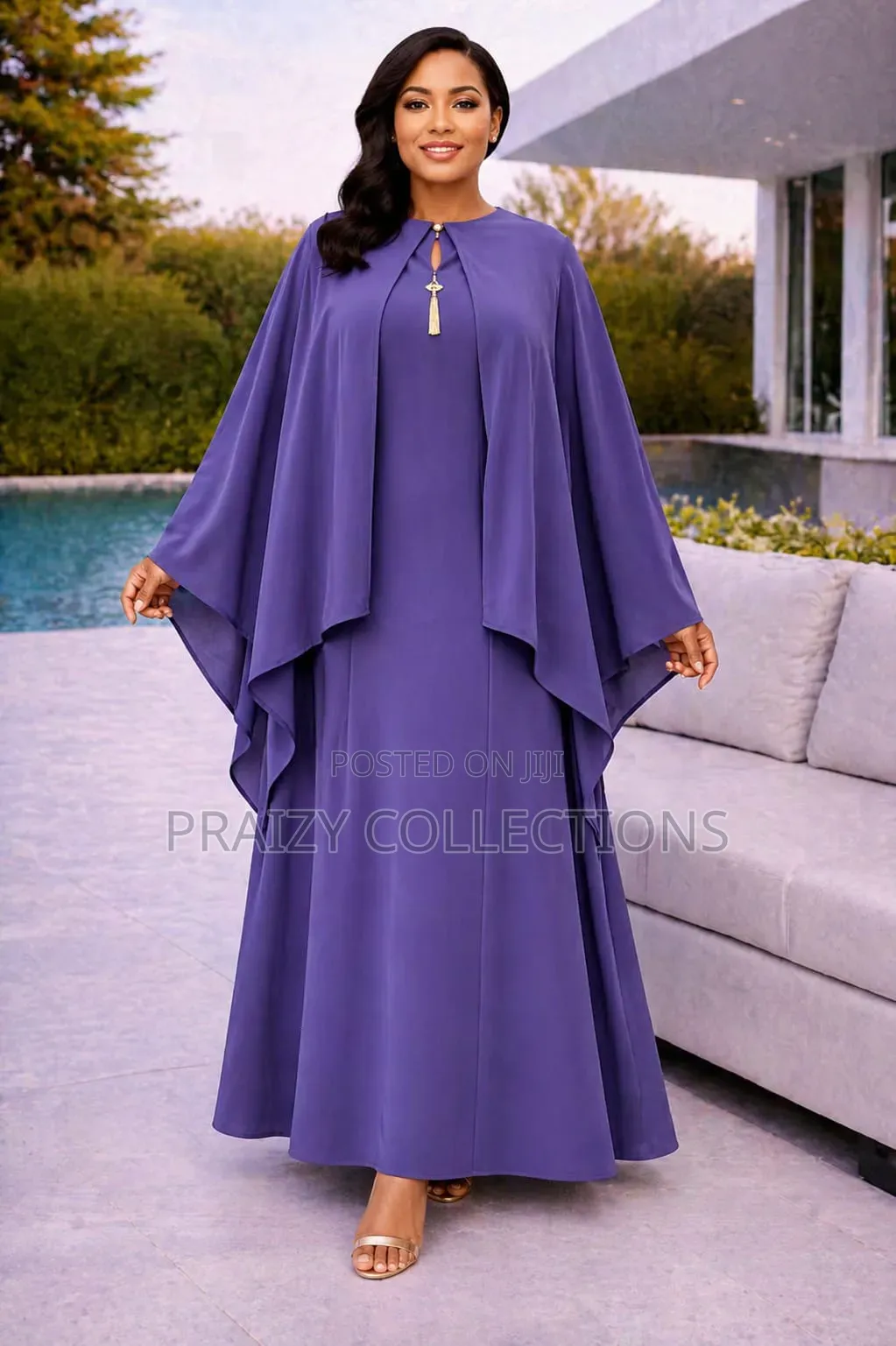 Modest Maxi Dress +Matching Scarf