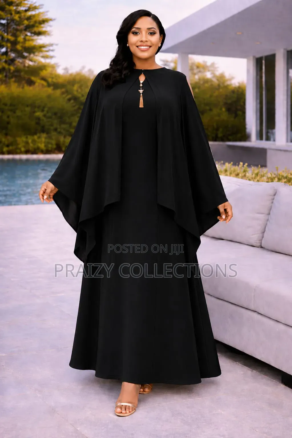 Modest Maxi Dress +Matching Scarf