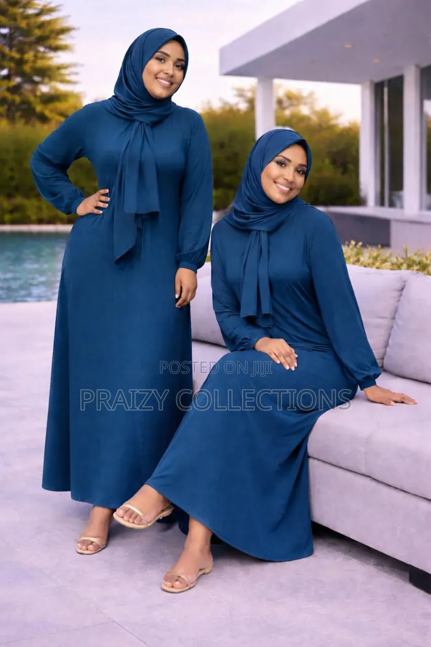 Modest Maxi Dress +Matching Scarf