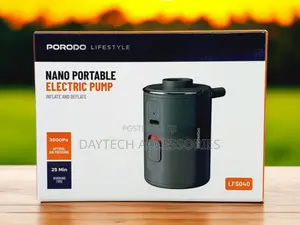 Porodo Portable Rechargeable Nano Air Pump