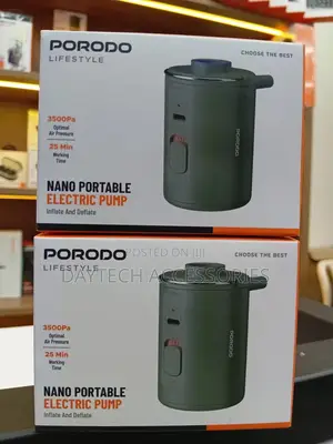 Porodo Portable Rechargeable Nano Air Pump