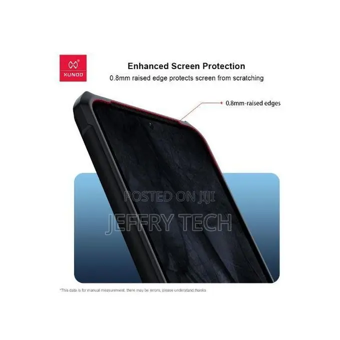Xundd 4-Corner Airbag Bumper Shell Back Acrylc Case for Google Pixel 8
