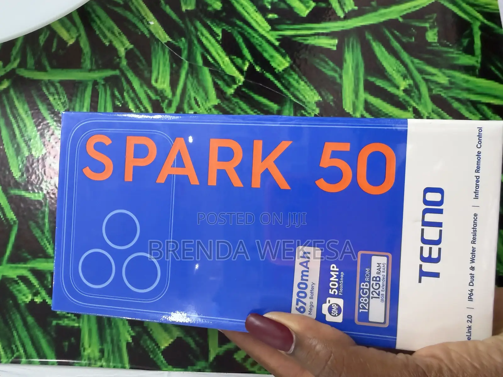 New Tecno Spark 50 128 GB Black