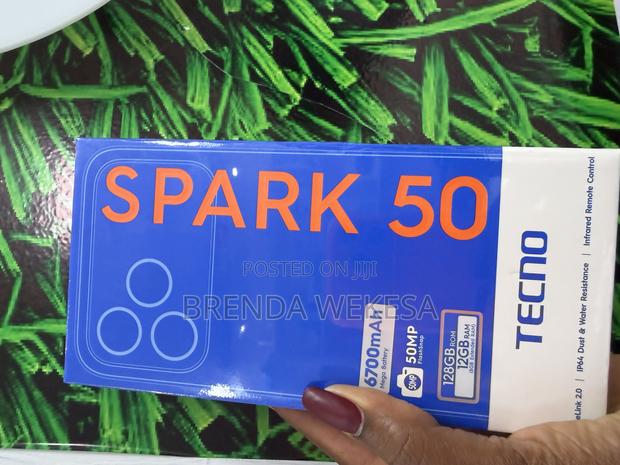 New Tecno Spark 50 128 GB Black - thumbnail 3
