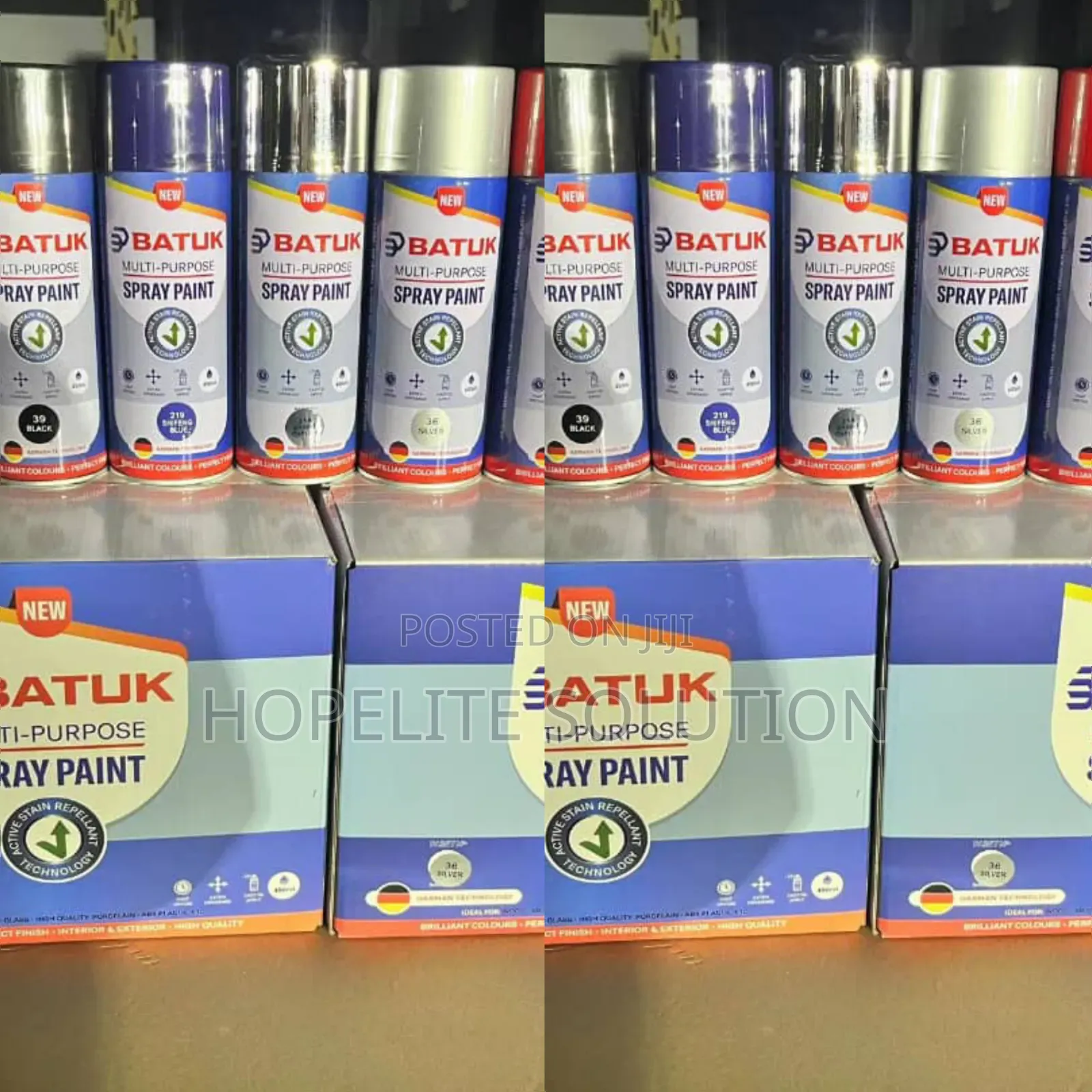 Spray Paint Available