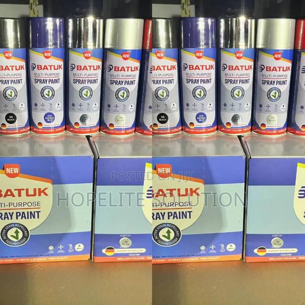 Spray Paint Available