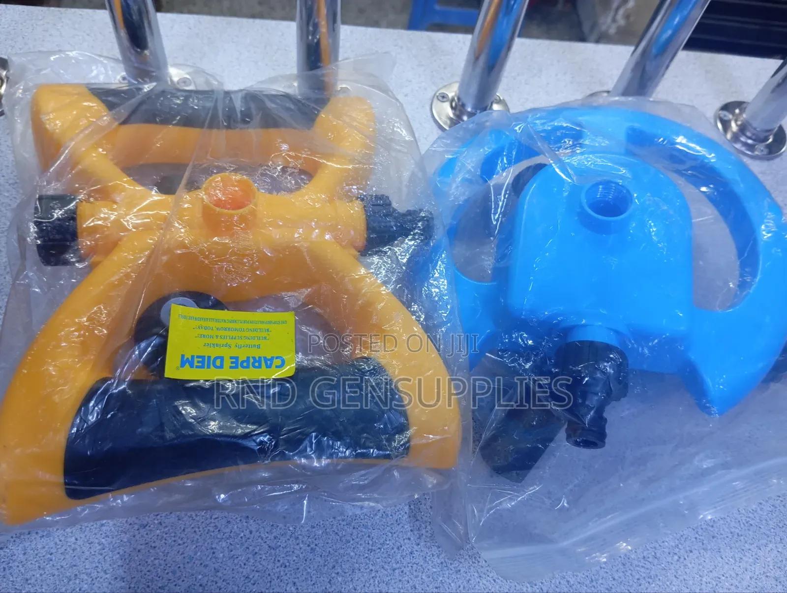 Auto Rotating Water Garden Sprinklers 3 Nozzles