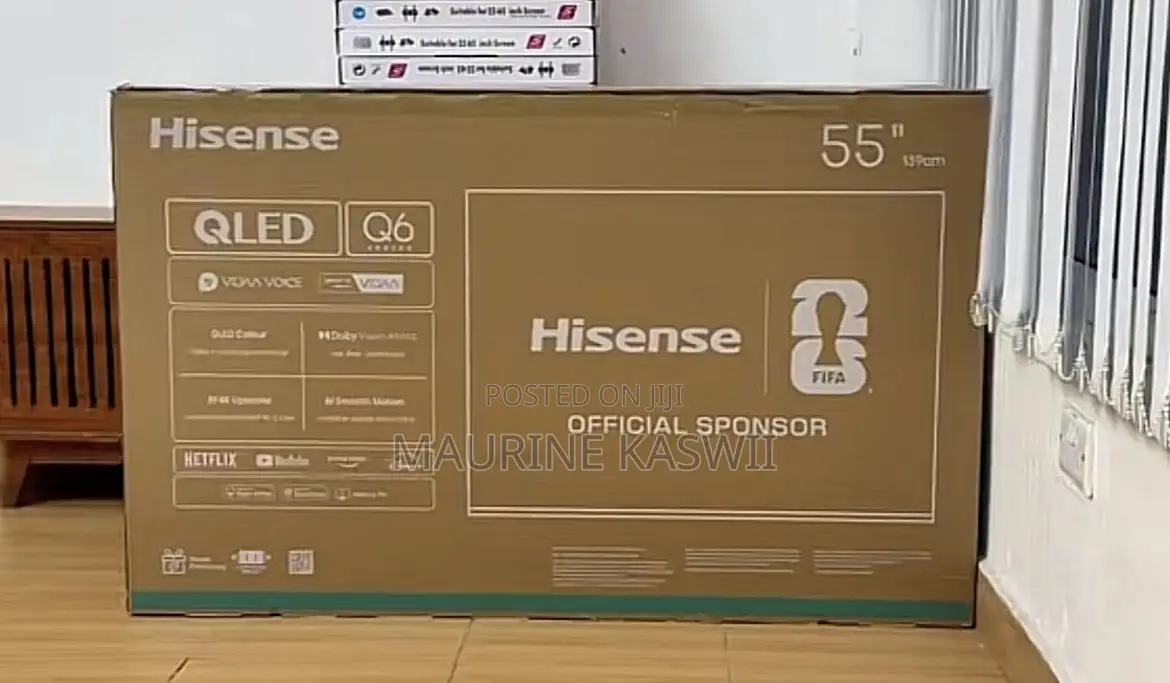 Hisense 55”Qled 55q6