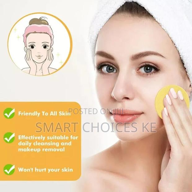 12pcs Set Face Compressed Lean Sponge Makeup Facial Cleaner - thumbnail 3