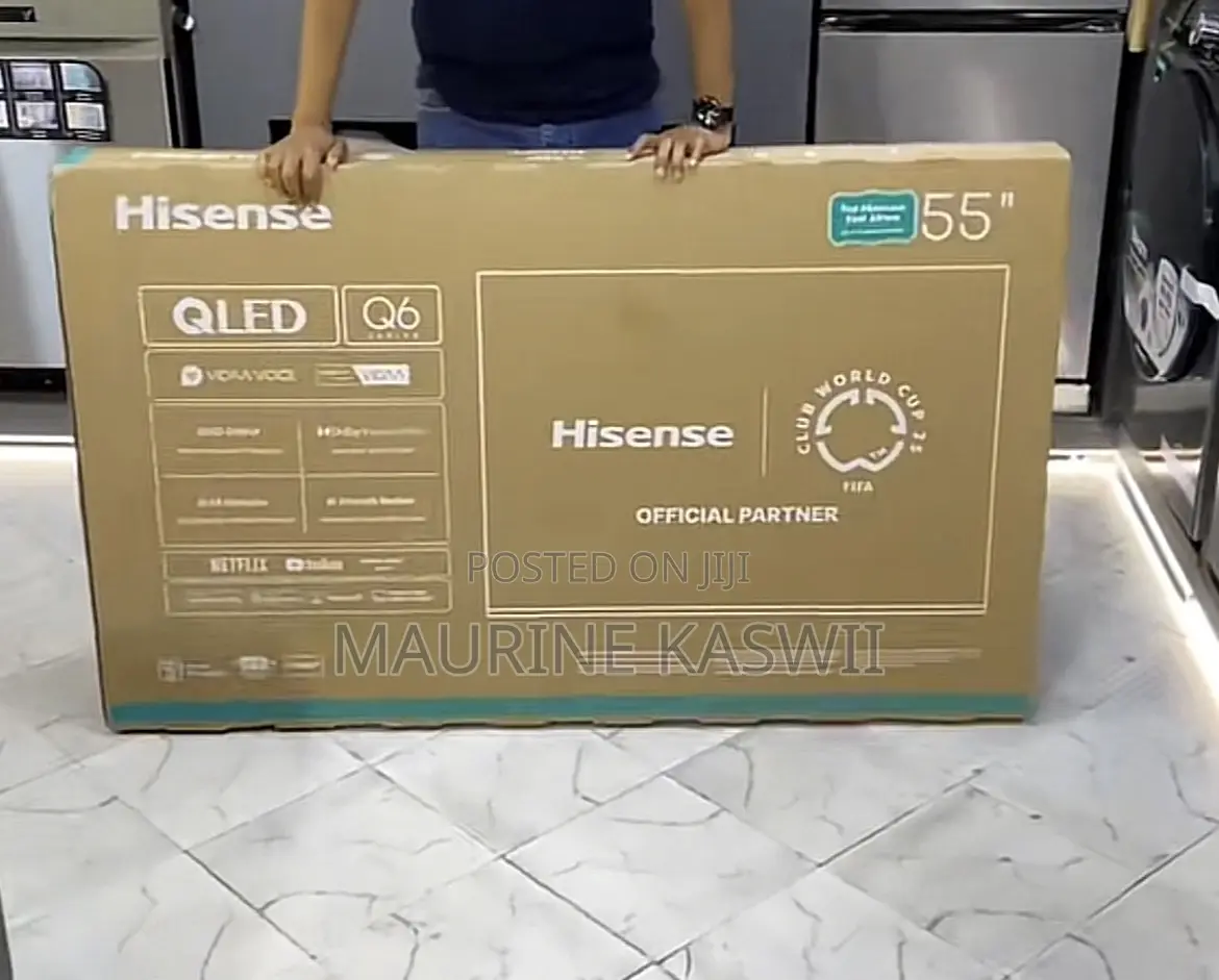 Hisense 55”Qled 55q6