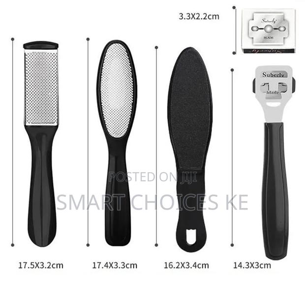 *10pc Pedicure Set Peeling and Exfoliating Calluses - thumbnail 2