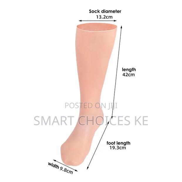 *1pair Silicone Moisturizing Gloves $ Socks - thumbnail 7