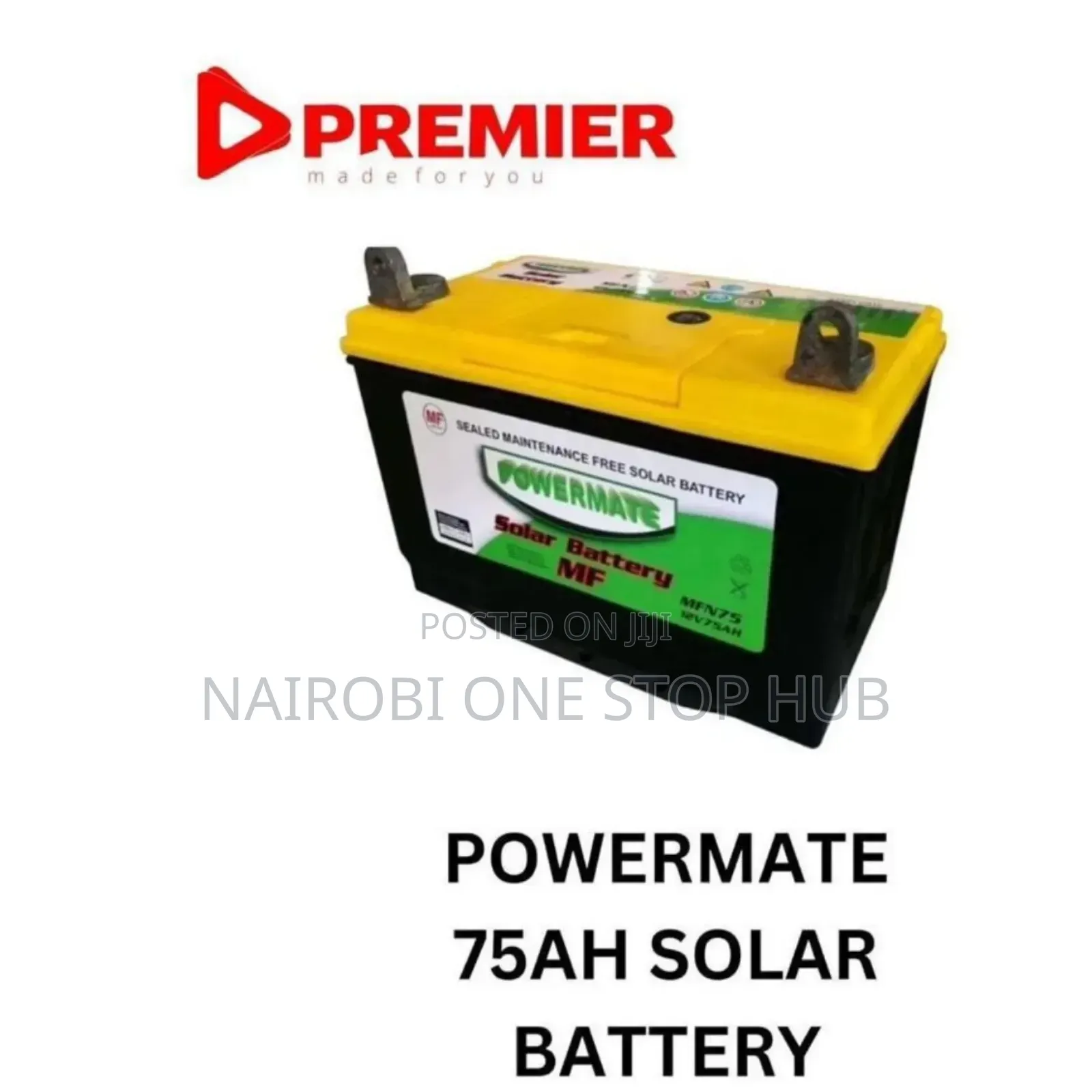 Powermate 75ah Solar Battery