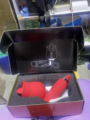2 In1 Rose Usb Rechargeable G-Spot Vibrator, Dual-Head Adult Dildo