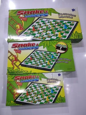 Foldable and Magnetic Snake and Ladders Board Game