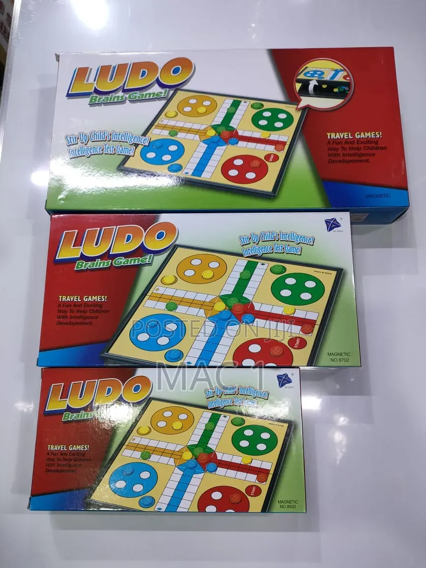 Ludo Brain Games Magnetic Foldable Board Game
