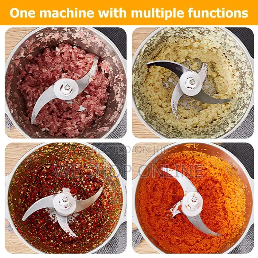 3ltr Stainless Steel Meat Blender Meat Mincer Grinder