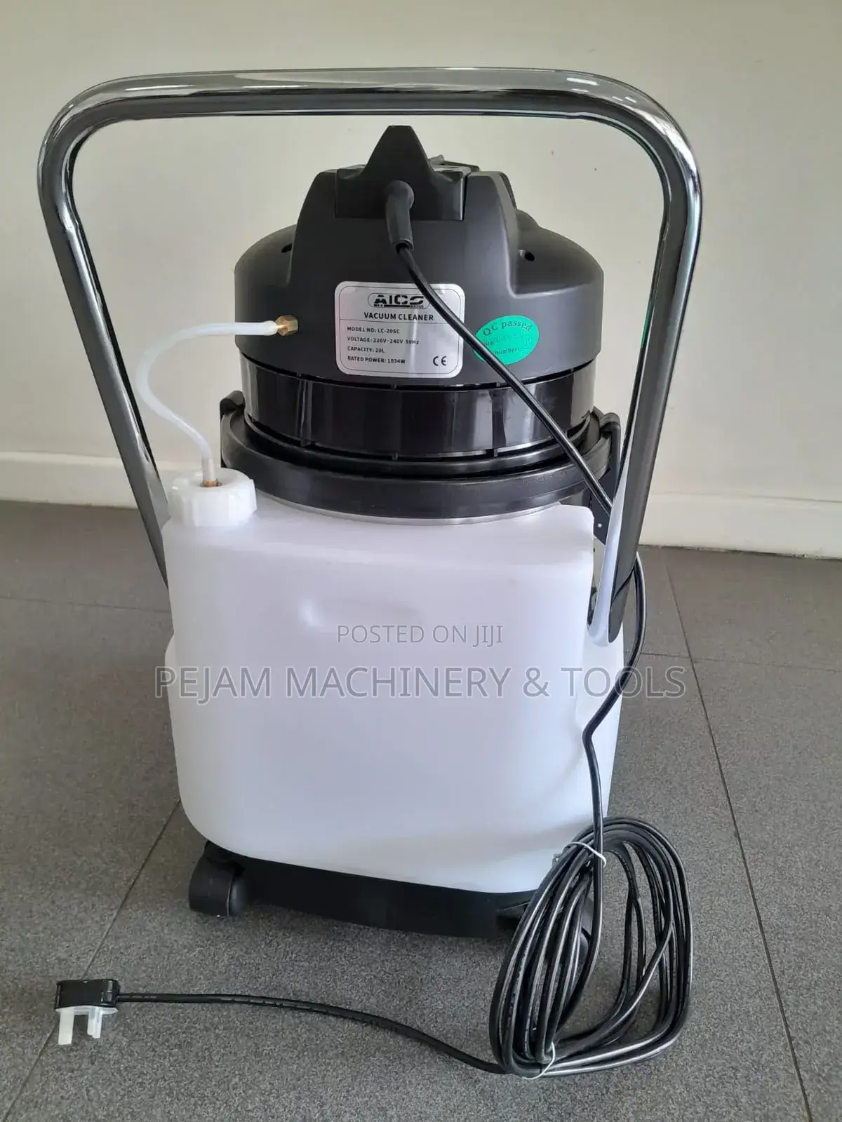 Aico Japan Lc20sc 20l Shampoo Carpet Cleaner Complete Set 1034w