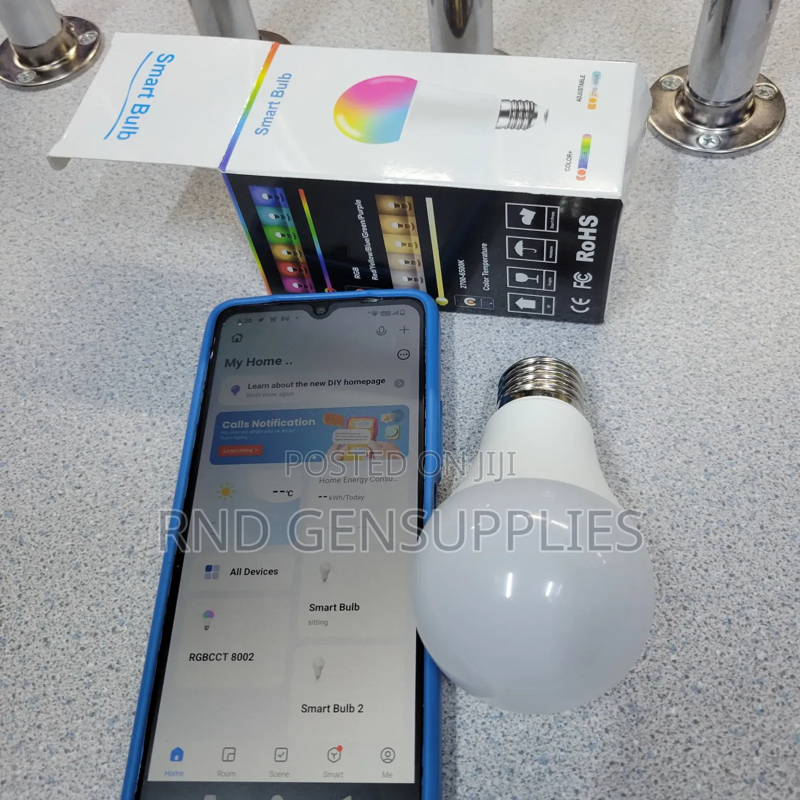 Wifi Smart Bulb Smart Multicoloured Dimmerble 15w Bulb