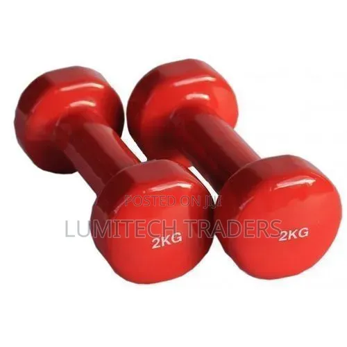 Dumbell Weights Neoprene Bone Shaped 2kg