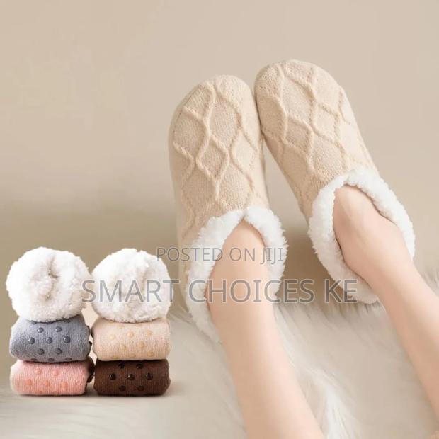 Thickened Fleece Women's Floor Socks