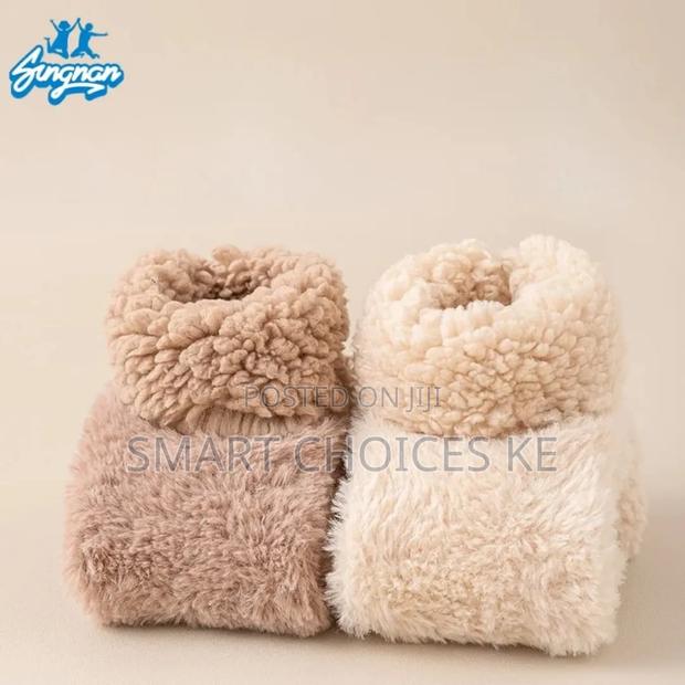 Breathable Berber Fleece Sleeping Socks - thumbnail 3