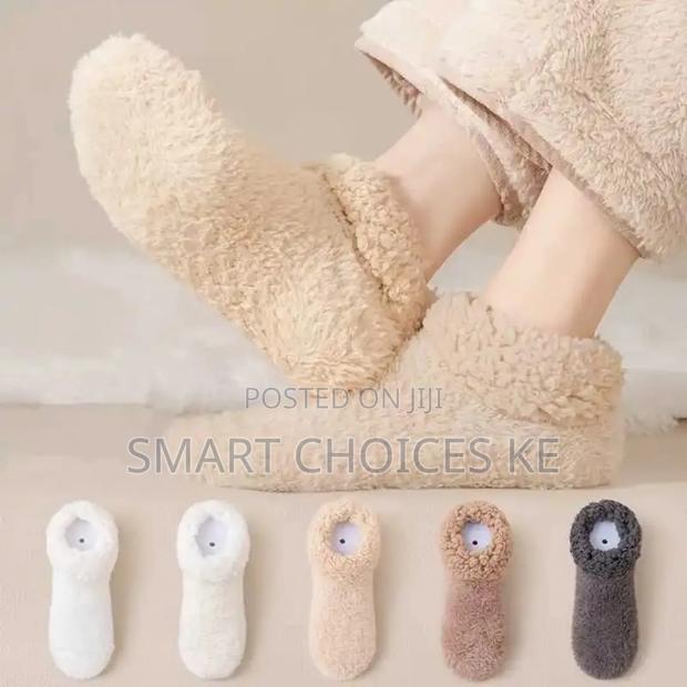 Breathable Berber Fleece Sleeping Socks - thumbnail 4