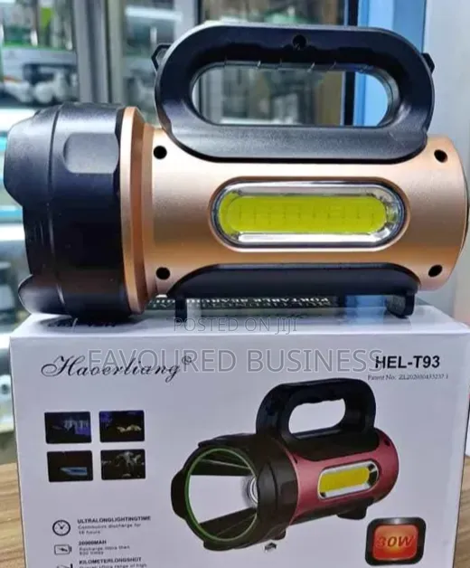 Top Guarantee 30watts Solar Torch /Multifunction Torch With Side Light