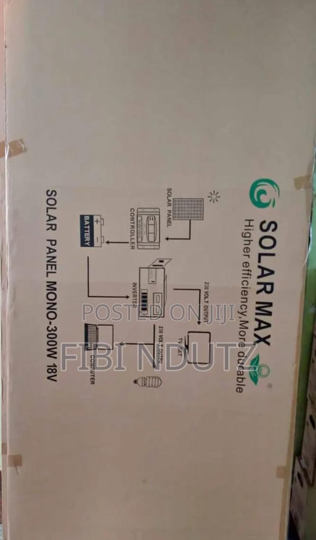 Modern Solar Pump 250w and Solar Panel 300watts and 50 Meters Deep - thumbnail 2