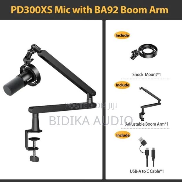 Maono Ba92 – Low-Profile Microphone Boom Arm With 360° Rotation - thumbnail 2