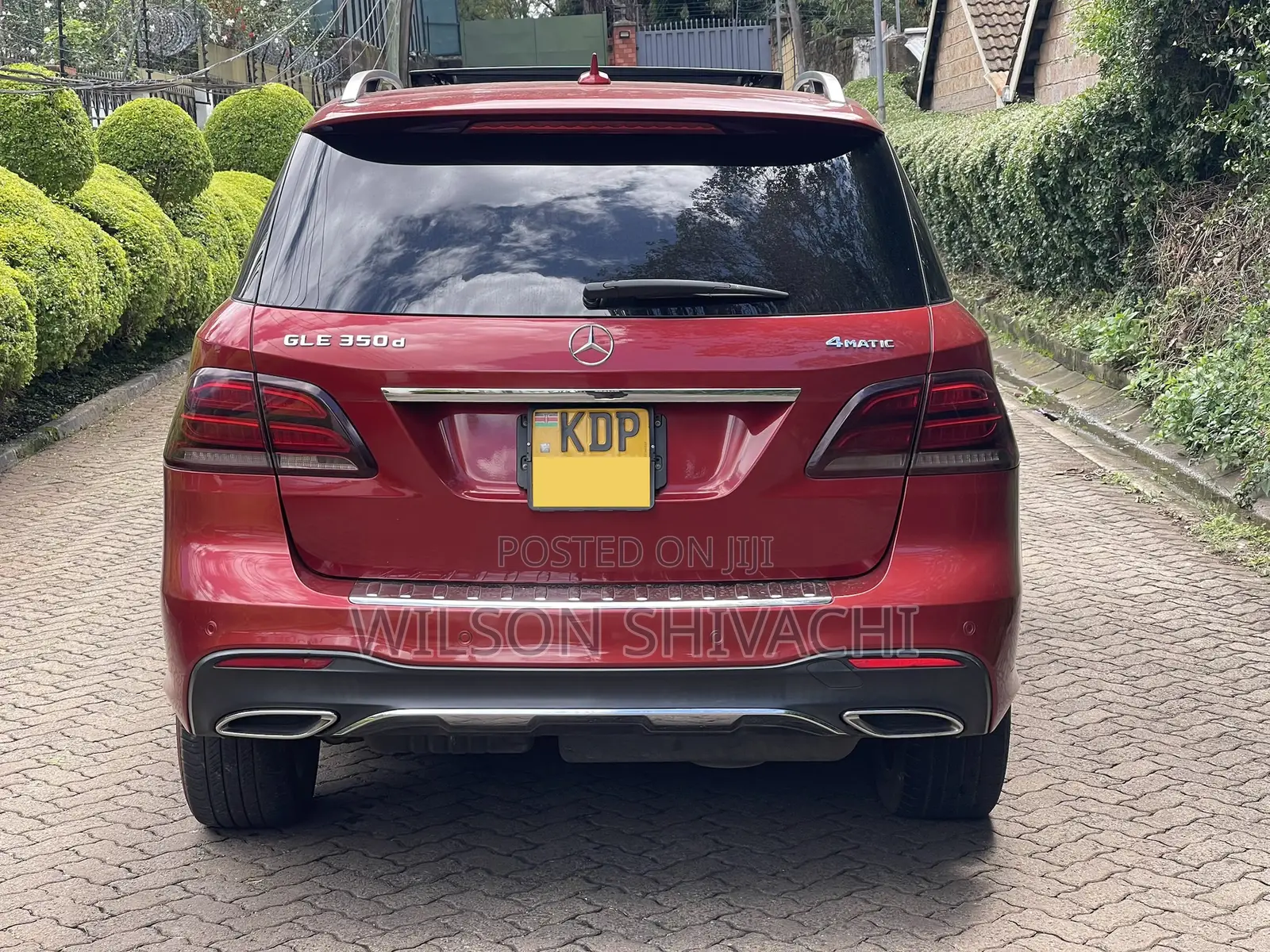 Mercedes-Benz GLE-Class 2016 Red