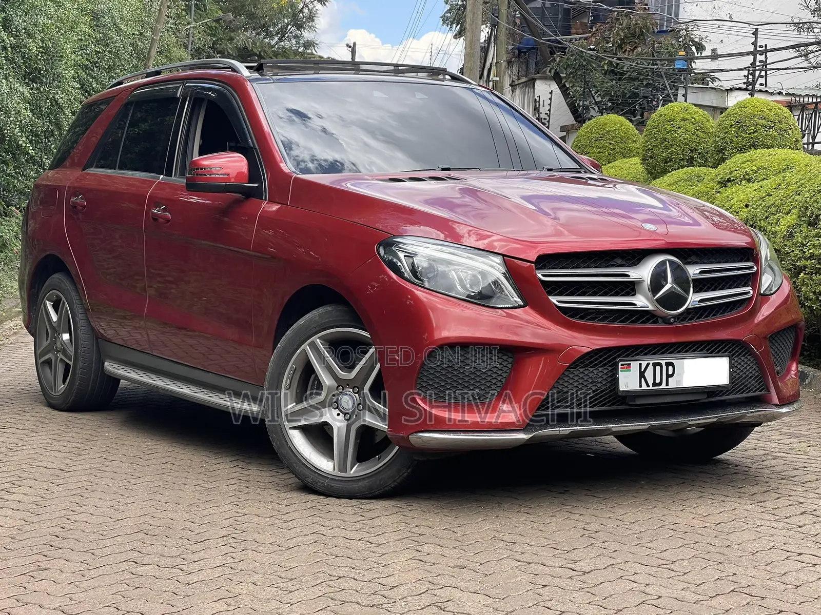 Mercedes-Benz GLE-Class 2016 Red