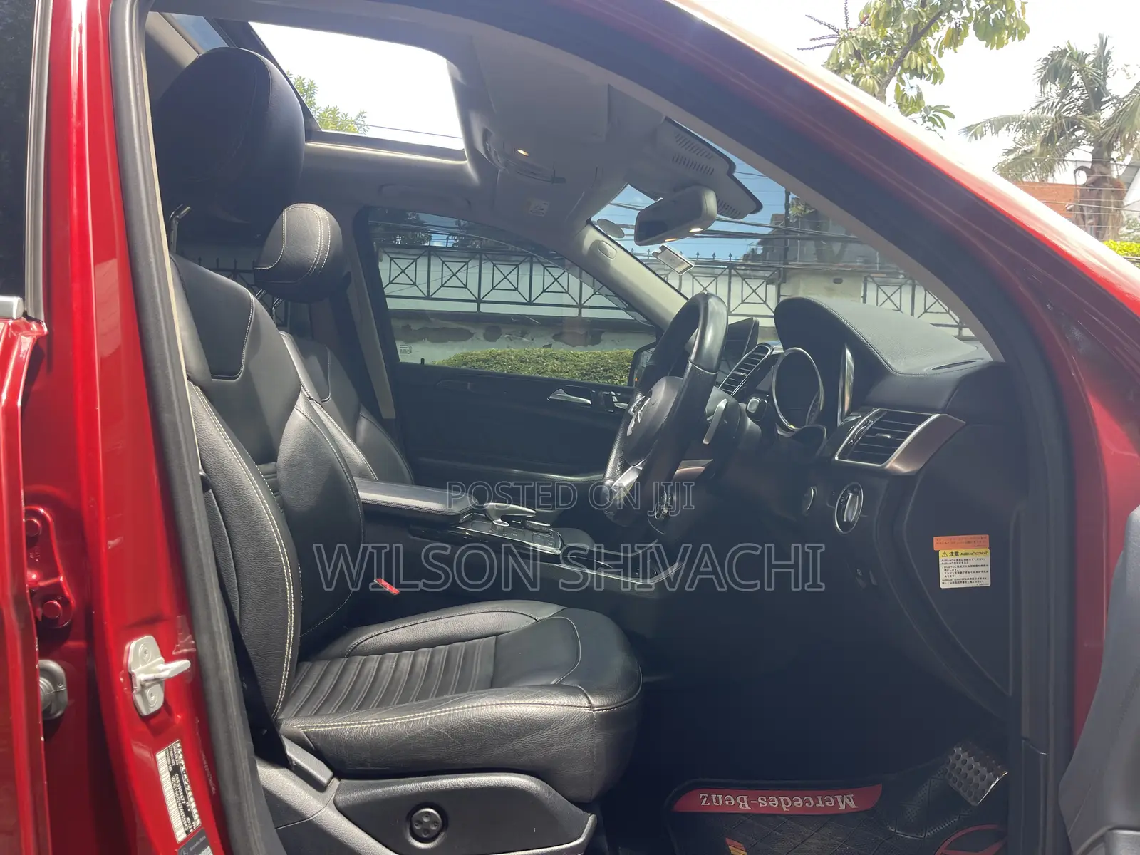Mercedes-Benz GLE-Class 2016 Red