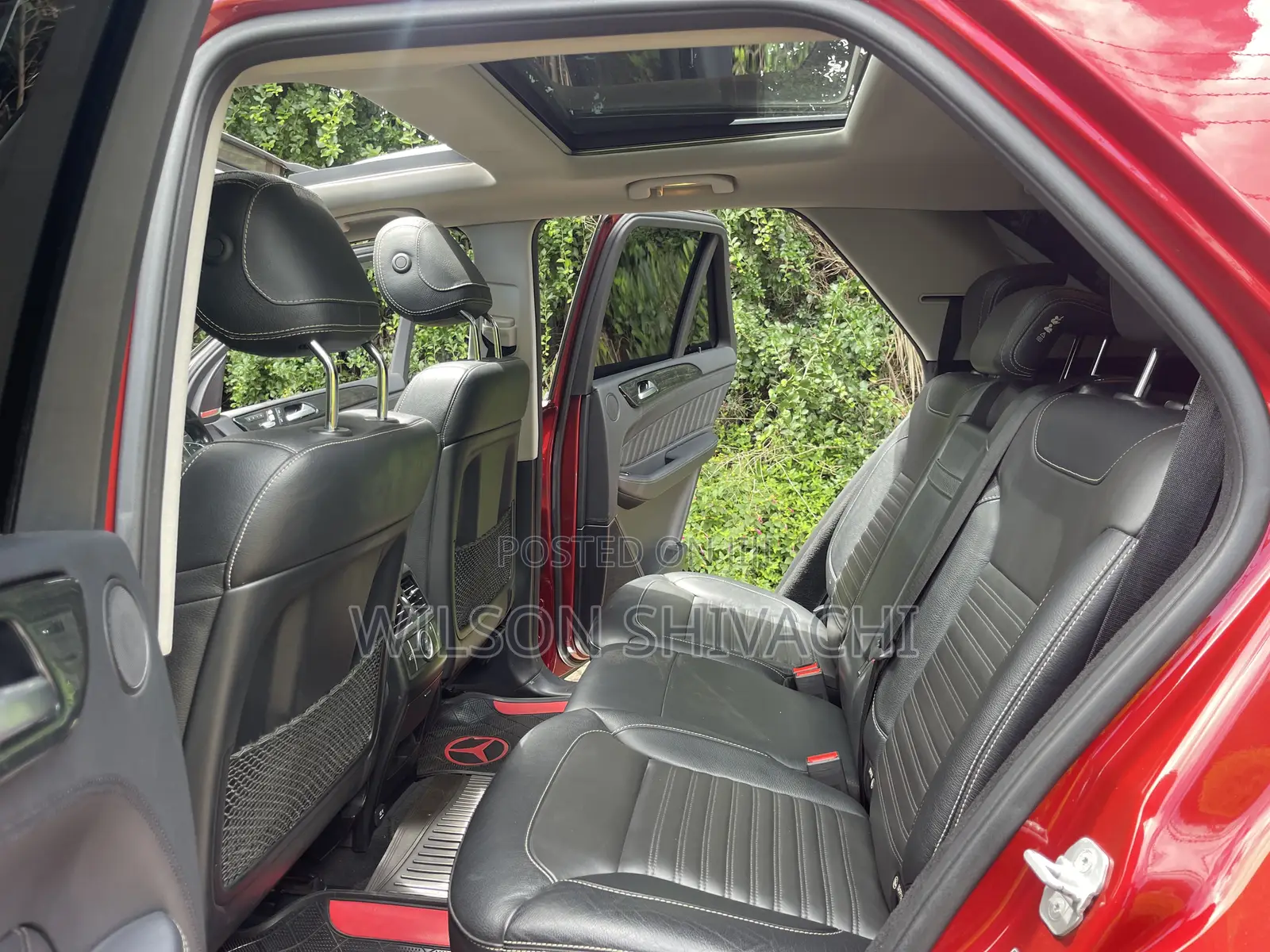 Mercedes-Benz GLE-Class 2016 Red