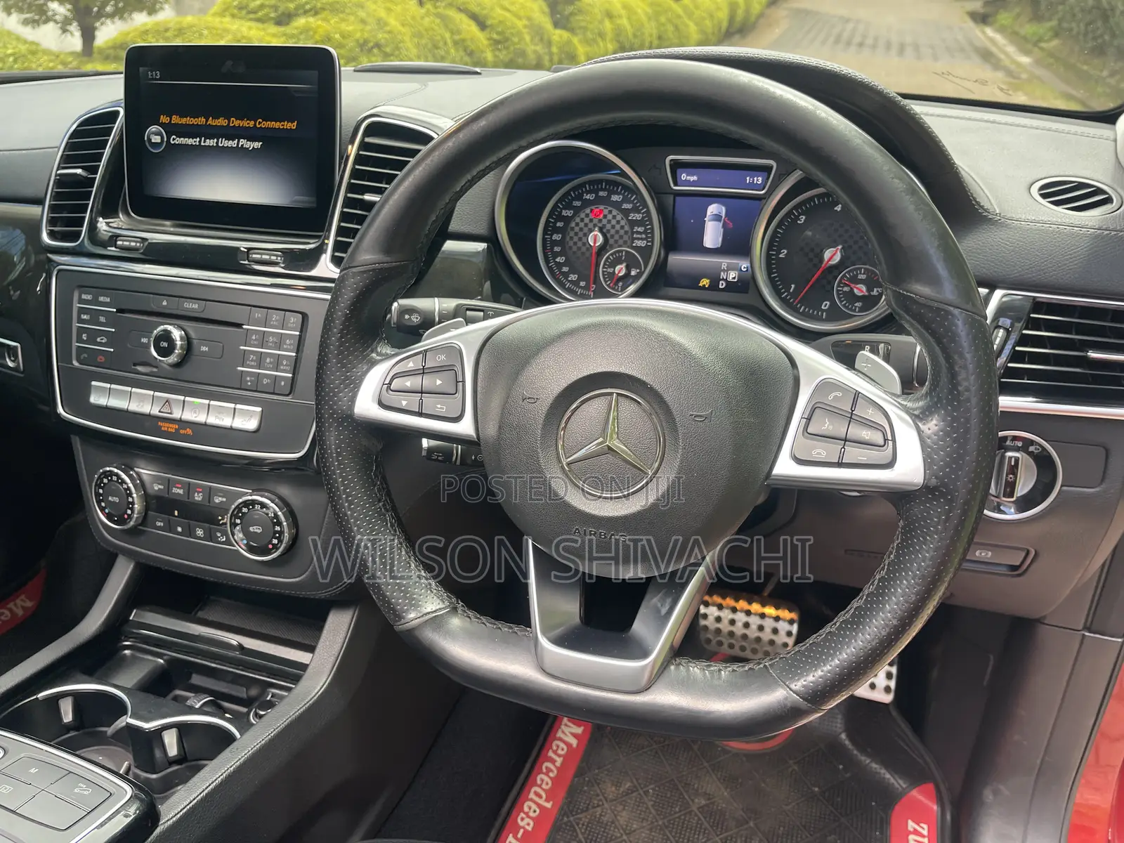 Mercedes-Benz GLE-Class 2016 Red