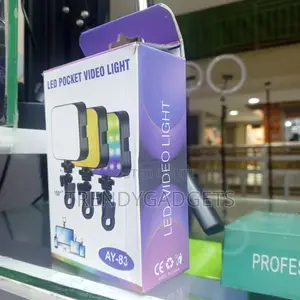 Ay-83 Rgb Pocket Light Camera Phone Vlogging Light